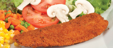 herso filete de pescado empanizado